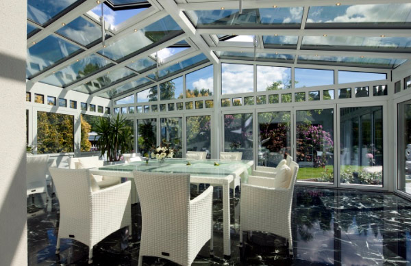 acristalamiento de un ático